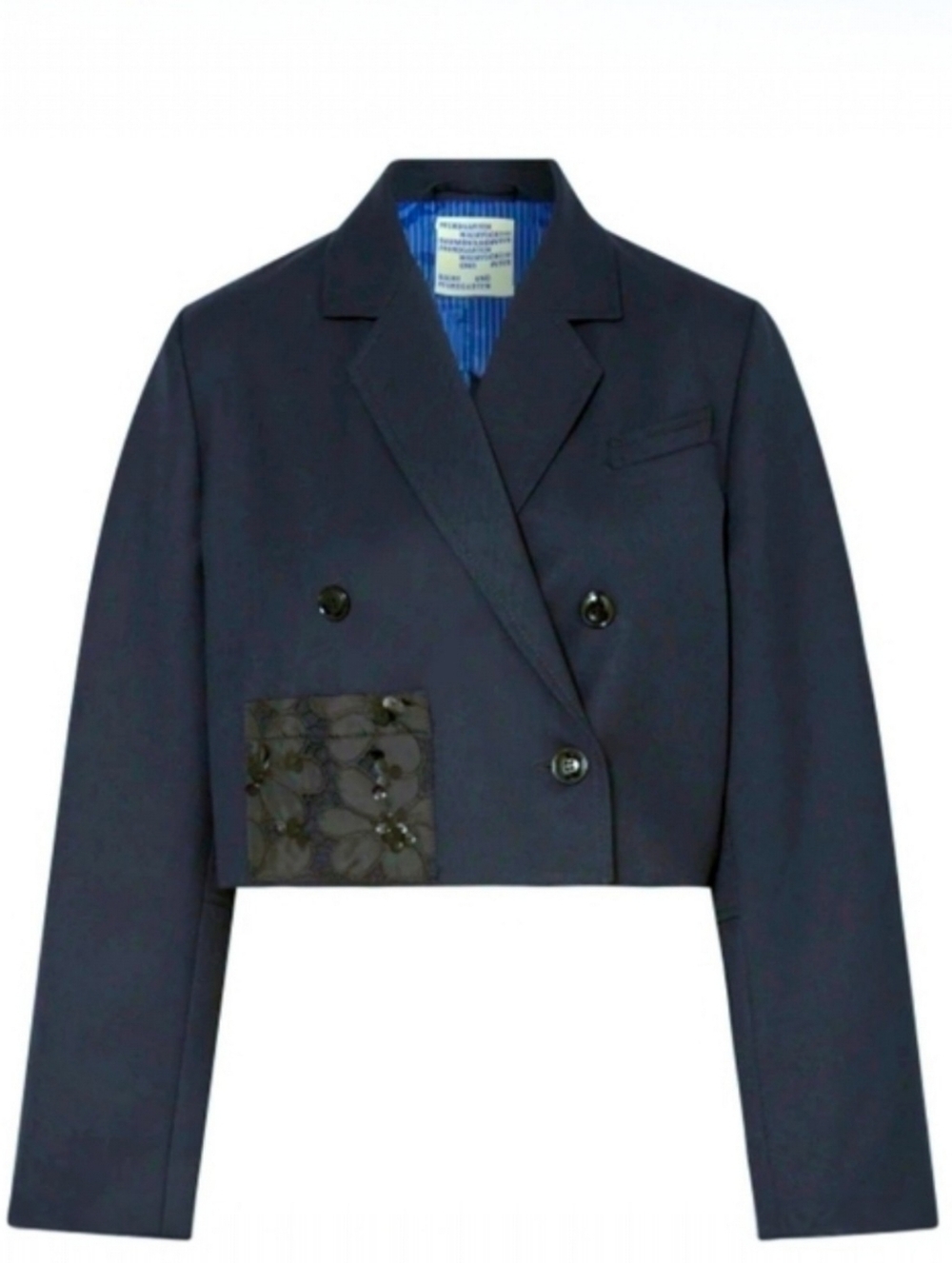 Baum Und Pferdgarten Bianka Cropped Double Breasted Blazer